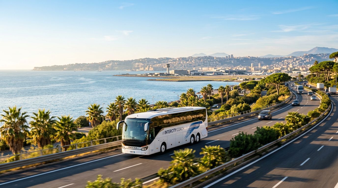 Autobus da Battipaglia all'Aeroporto di Napoli Capodichino: fermate, biglietti e tempi