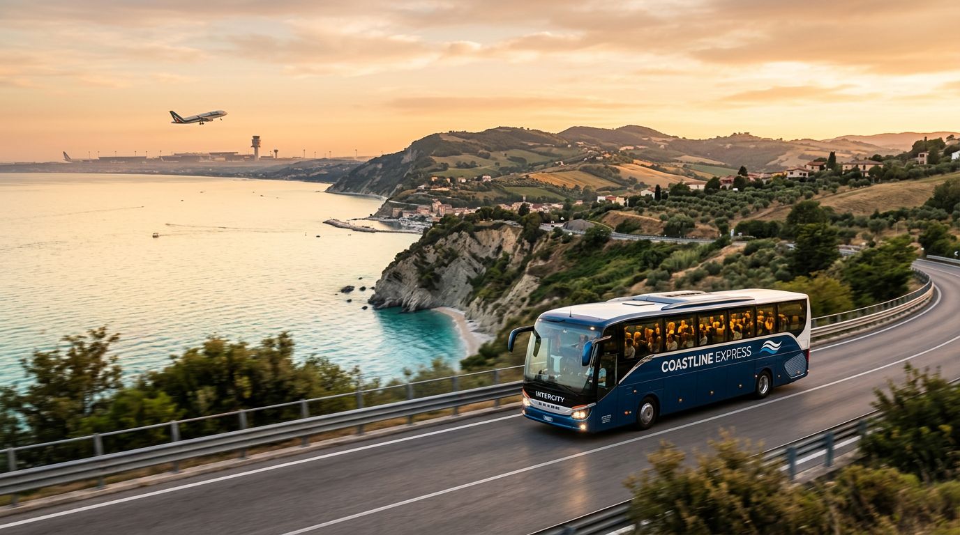 Autobus da Civitanova Marche a Fiumicino: fermate, biglietti e tempi