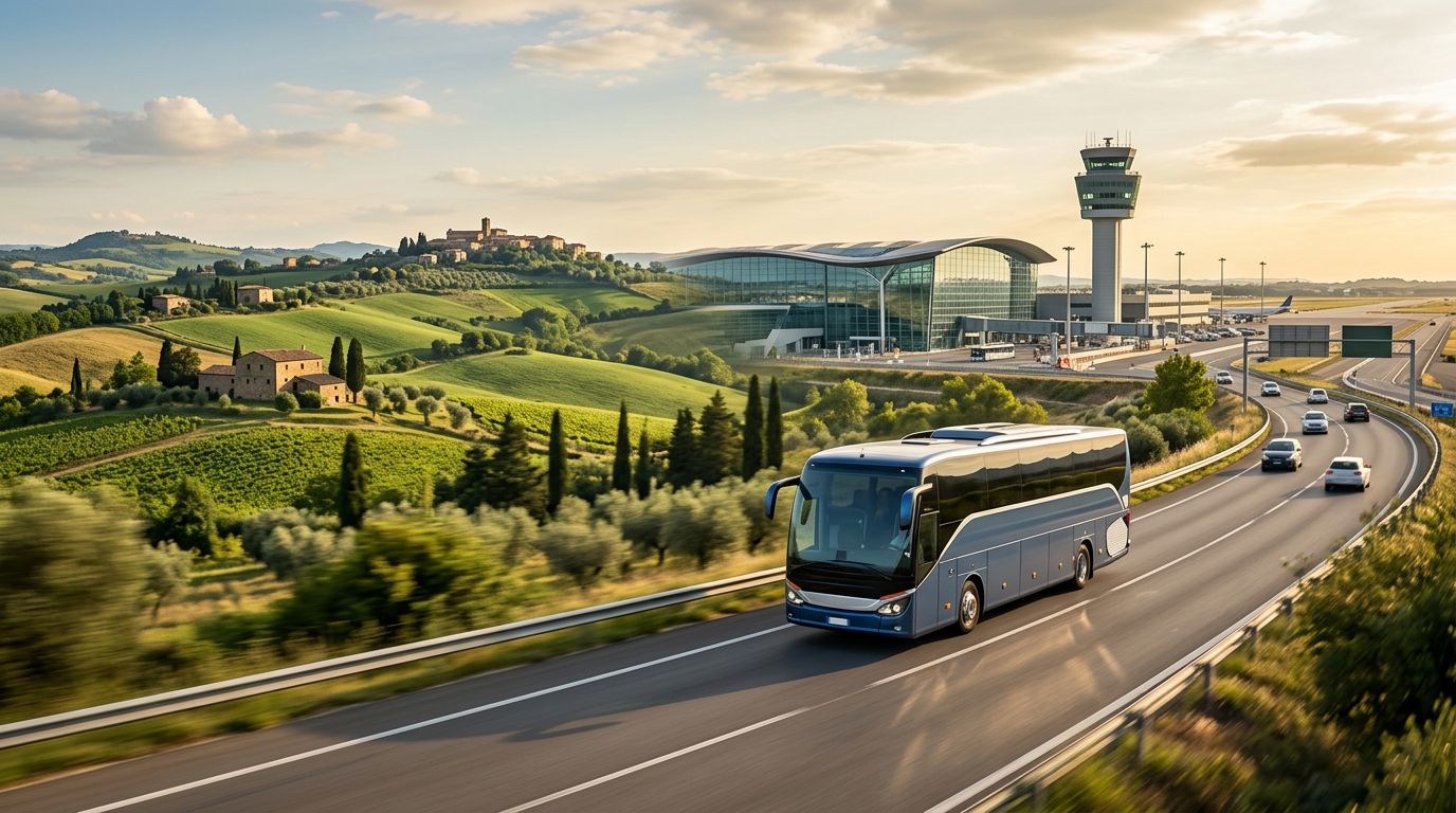 Autobus da Fermo a Roma Fiumicino: fermate, biglietti e tempi
