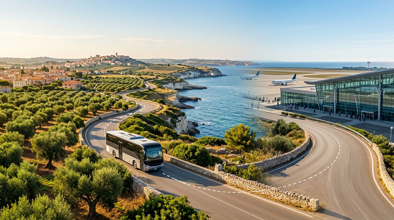 Autobus da Francavilla Fontana all'Aeroporto di Brindisi: fermate, biglietti e tempi