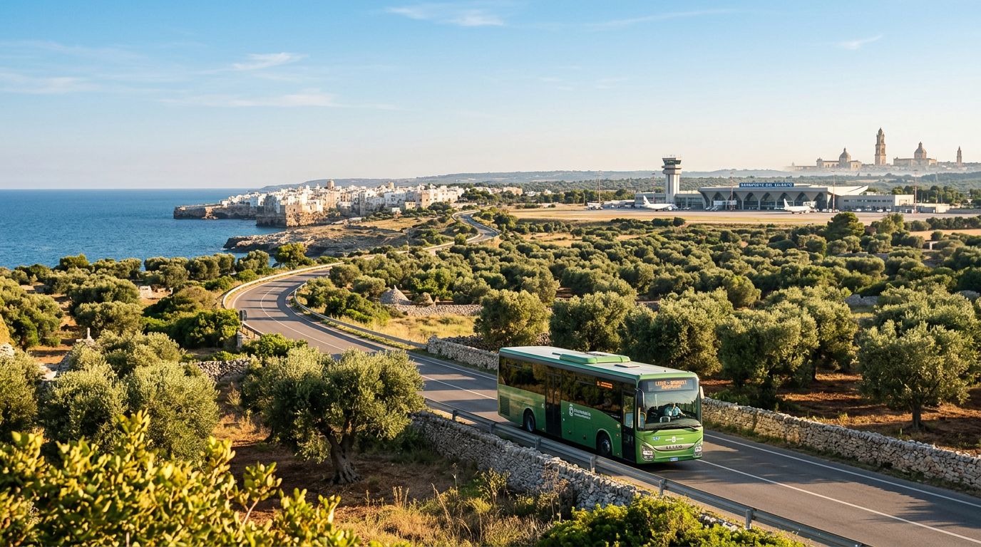 Autobus da Galatina all'Aeroporto di Brindisi: come organizzare il viaggio