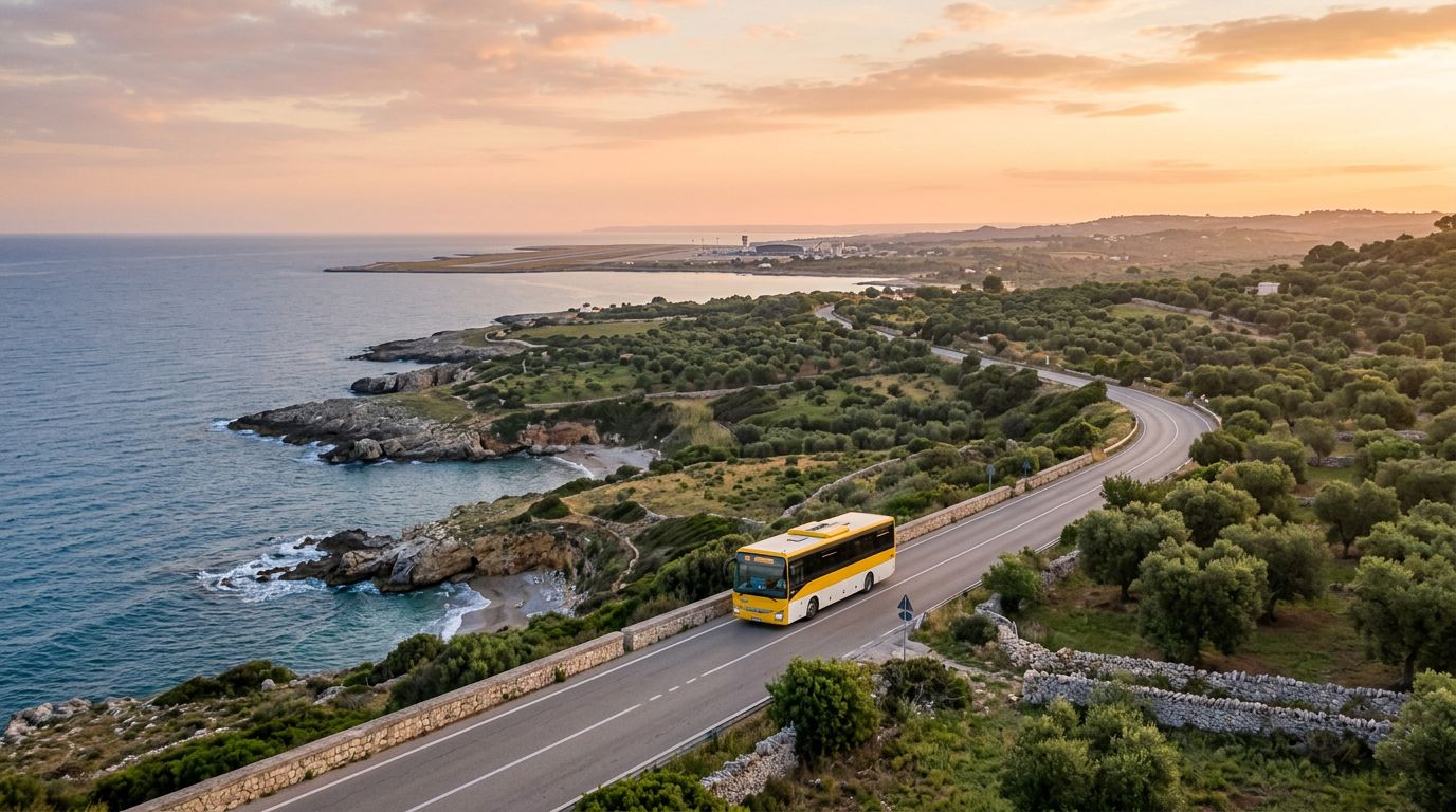 Autobus da Maglie all'Aeroporto di Brindisi: fermate, tempi e biglietti