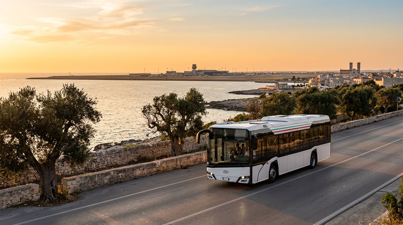 Autobus da Molfetta all'Aeroporto di Bari: fermate, biglietti e tempi