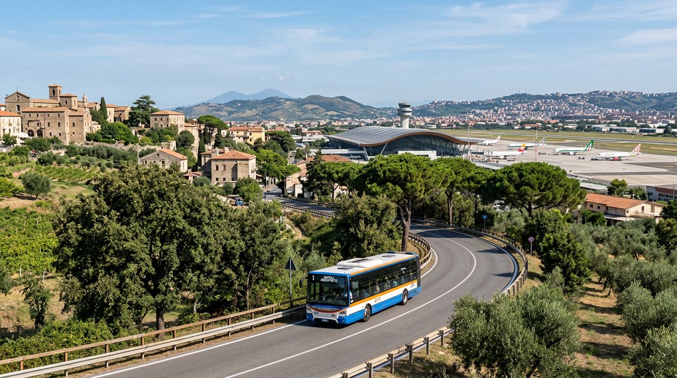 Autobus da Aversa all'Aeroporto di Napoli Capodichino: fermate, biglietti e tempi