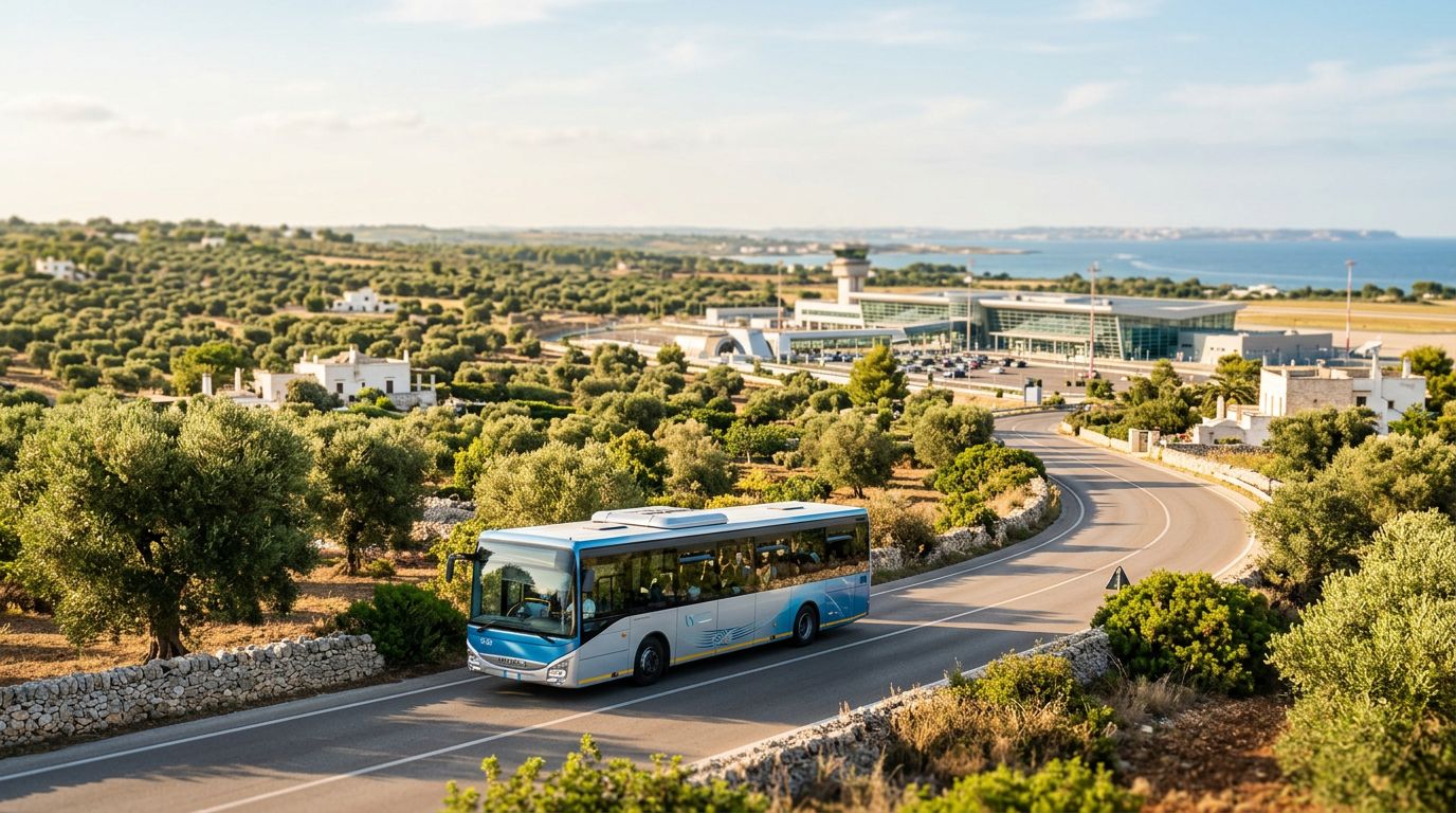 Autobus da San Vito dei Normanni all'Aeroporto di Brindisi