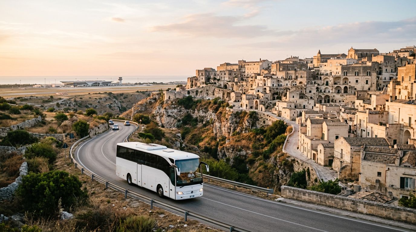 Autobus Matera Aeroporto di Brindisi: biglietti e tempi