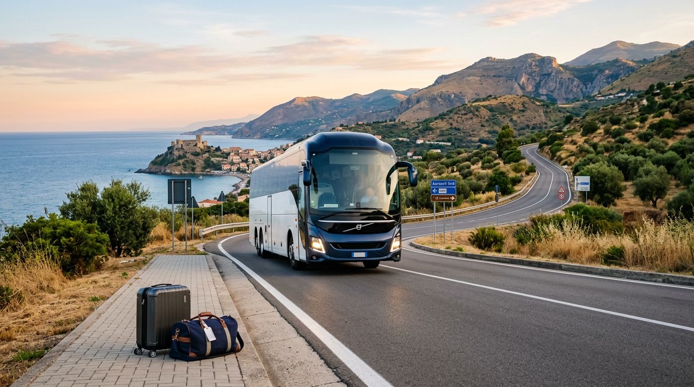Autobus Agropoli aeroporto Napoli: fermate e tempi