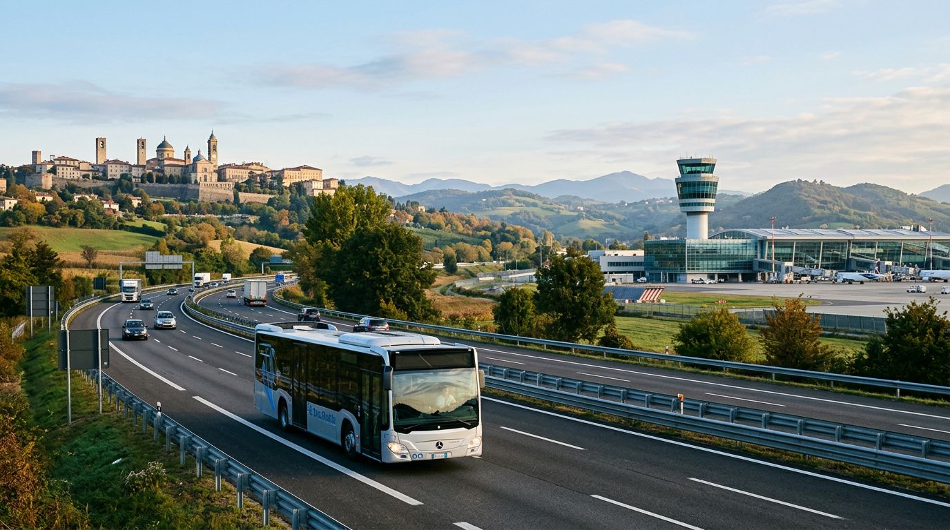 Come raggiungere Linate da Bergamo in bus
